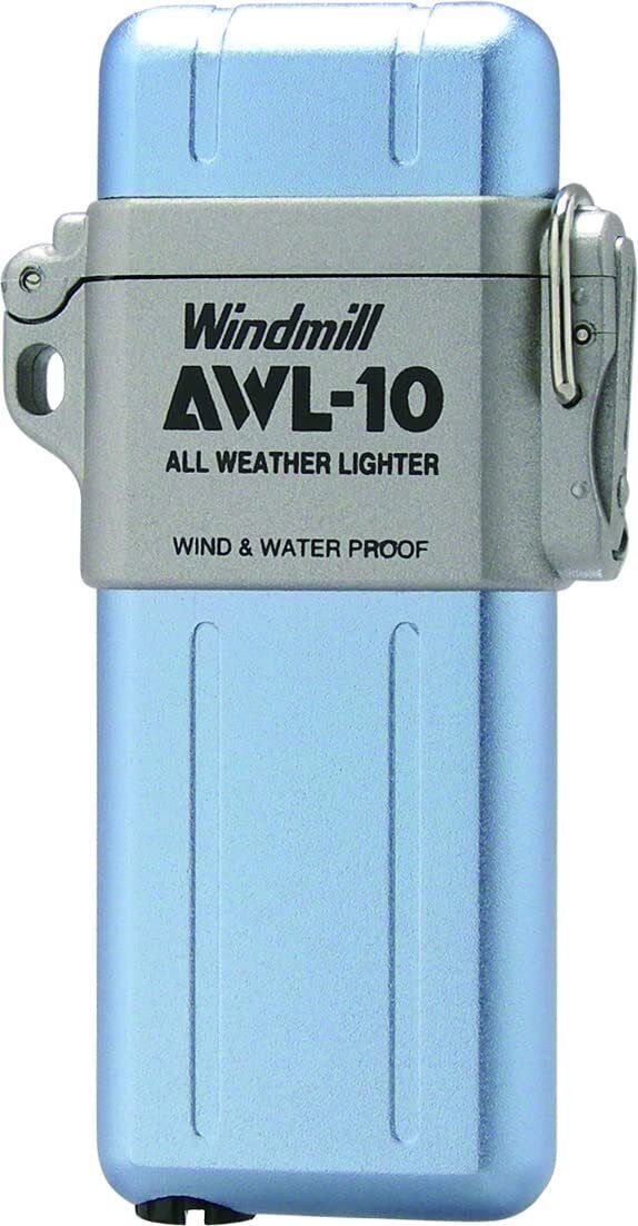 WINDMILL Lighter AWL-10 Blue Turbo Waterproof and Windproof