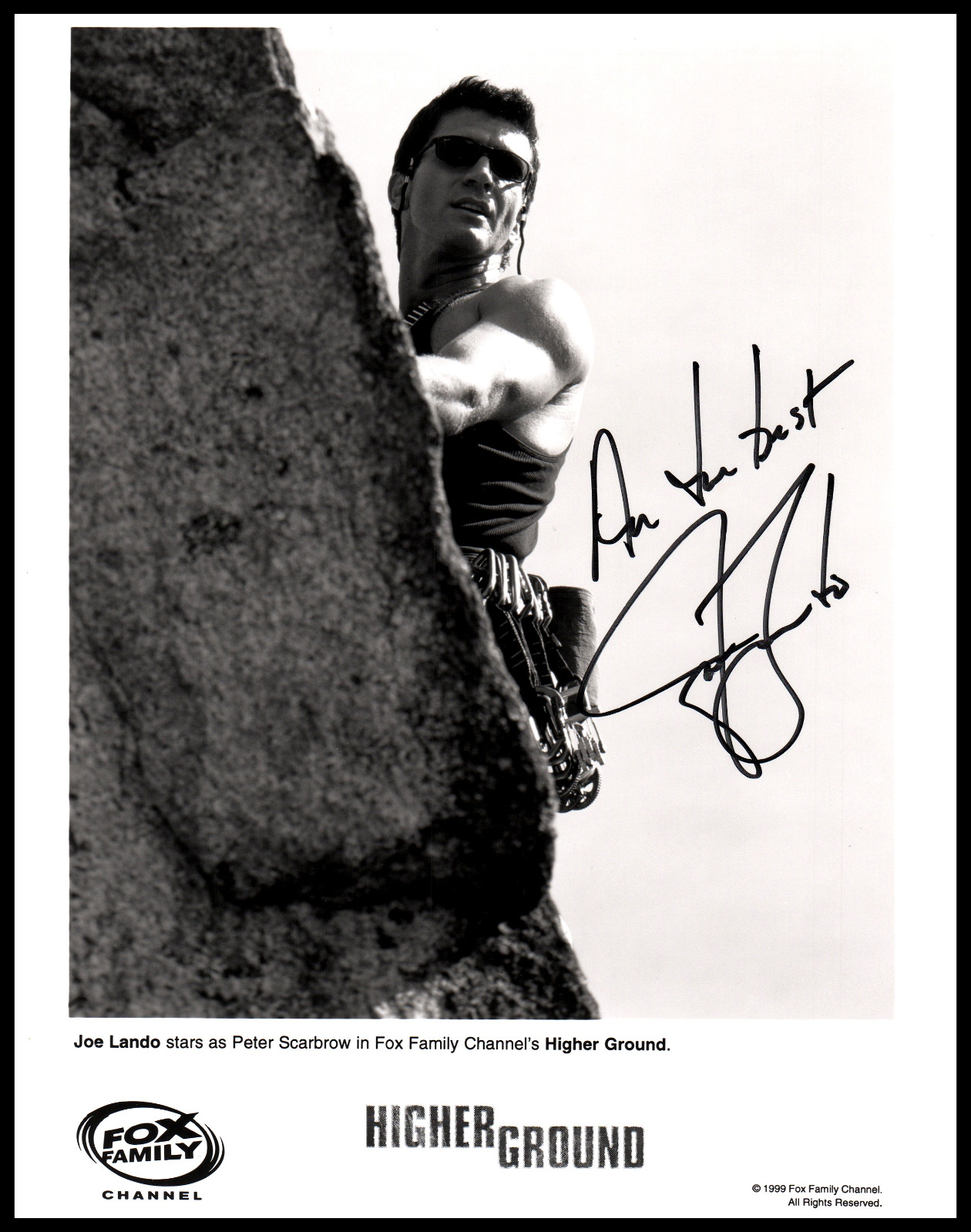 Joe Lando in Higher Ground 🖋⭐ Signed Autograph - Original Movie Photo K 13