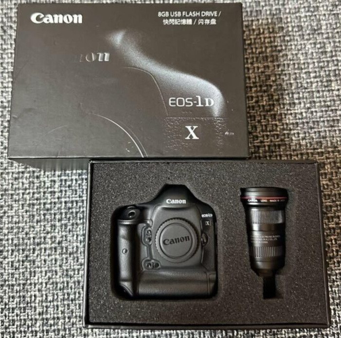 Canon Miniature Camera EOS-1DX EF16-35mmf2.8 USB Memory Used Japan 