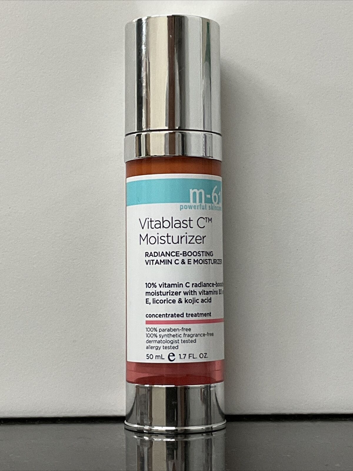 M-61 Powerful Skincare Vitablast Ctm Moisturizer Radiance-Boosting Vitamin 1.7OZ