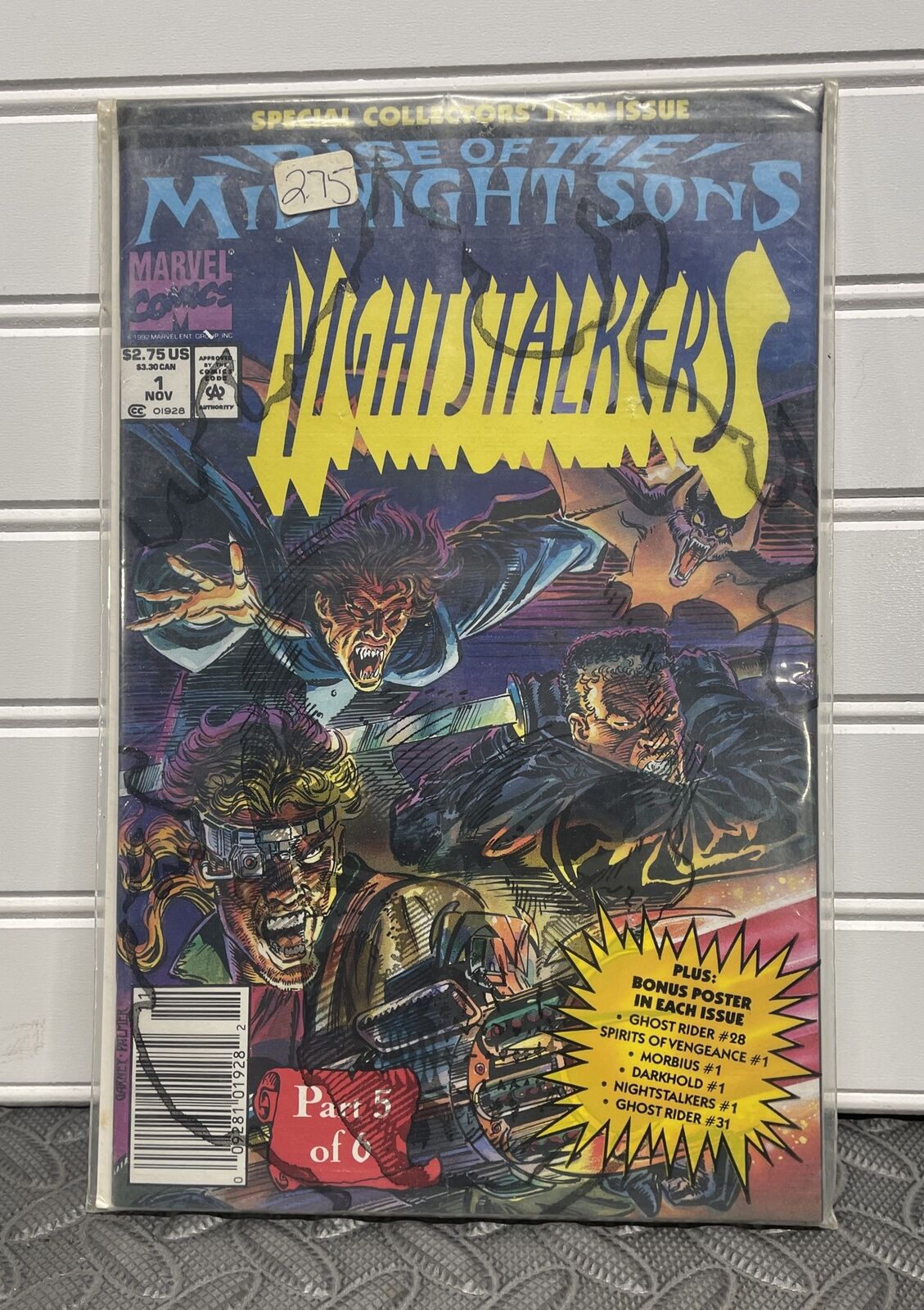 Marvel Comics Nightstalkers #1 Rise of the Midnight Sons pt 5