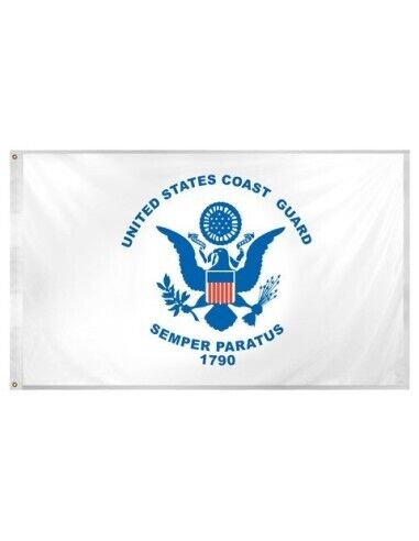 US Coast Guard 3' x 5' Nylon Flag
