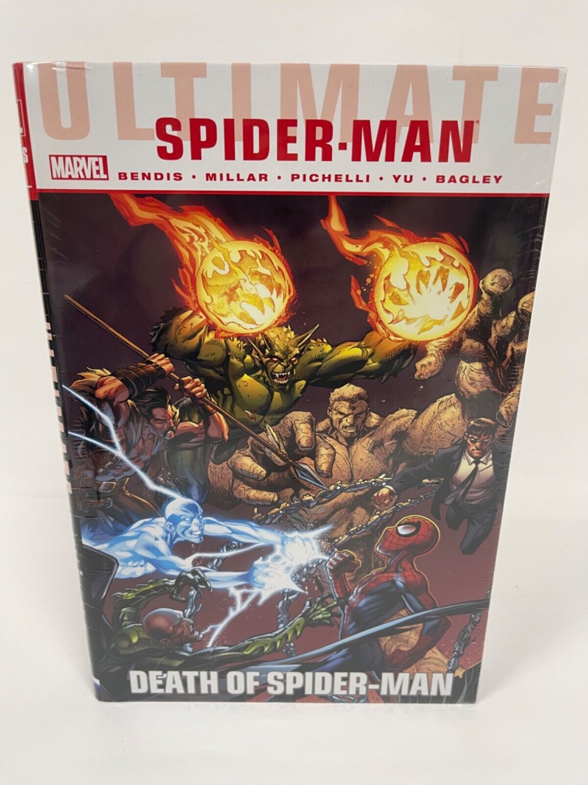 Ultimate Death of Spider-Man Omnibus BAGLEY DM VARIANT COVER Marvel Comics HC