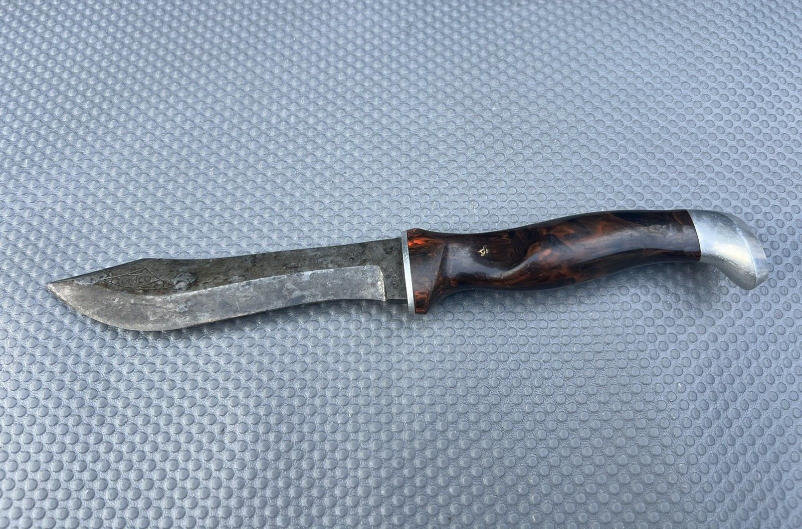 Rare Vintage Cutco #1765 Explorer  Outdoorsman Hunting Knife Carbon Steel Blade
