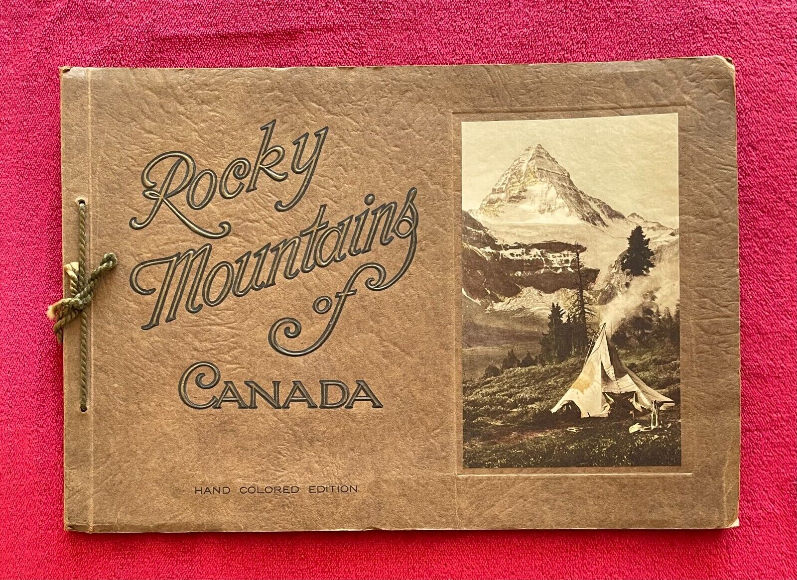 ROCKY MOUNTAINS OF CANADA 24 HAND-COLORED PHOTOGRAVURES by BYRON HARMON - 1925
