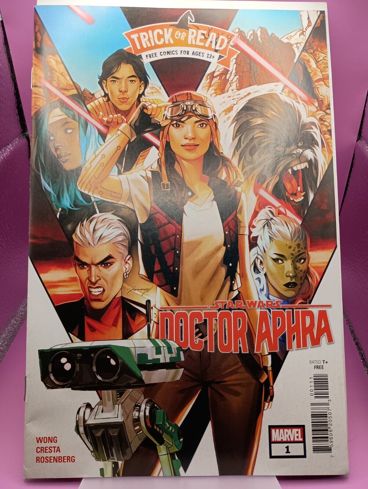 STAMPED 2022 Trick or Read Star Wars Doctor Aphra Promotional Giveaway Comic F/S