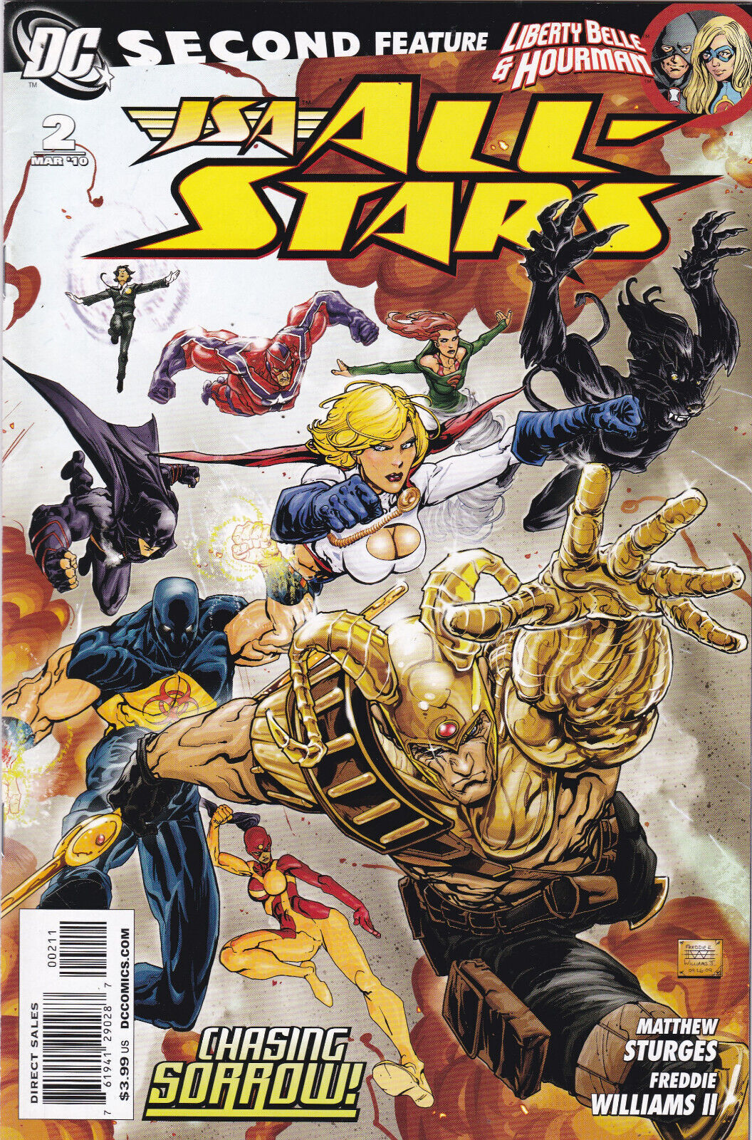 JSA All Stars  #2, Vol. 2 (2010-2011) DC Comics, High Grade