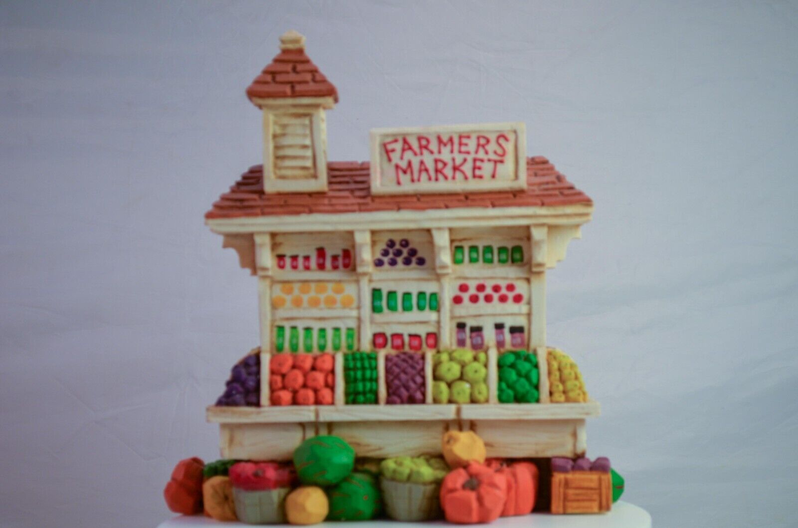 David Frykman “Farmers Market” Display Piece 1996 Limited Edition