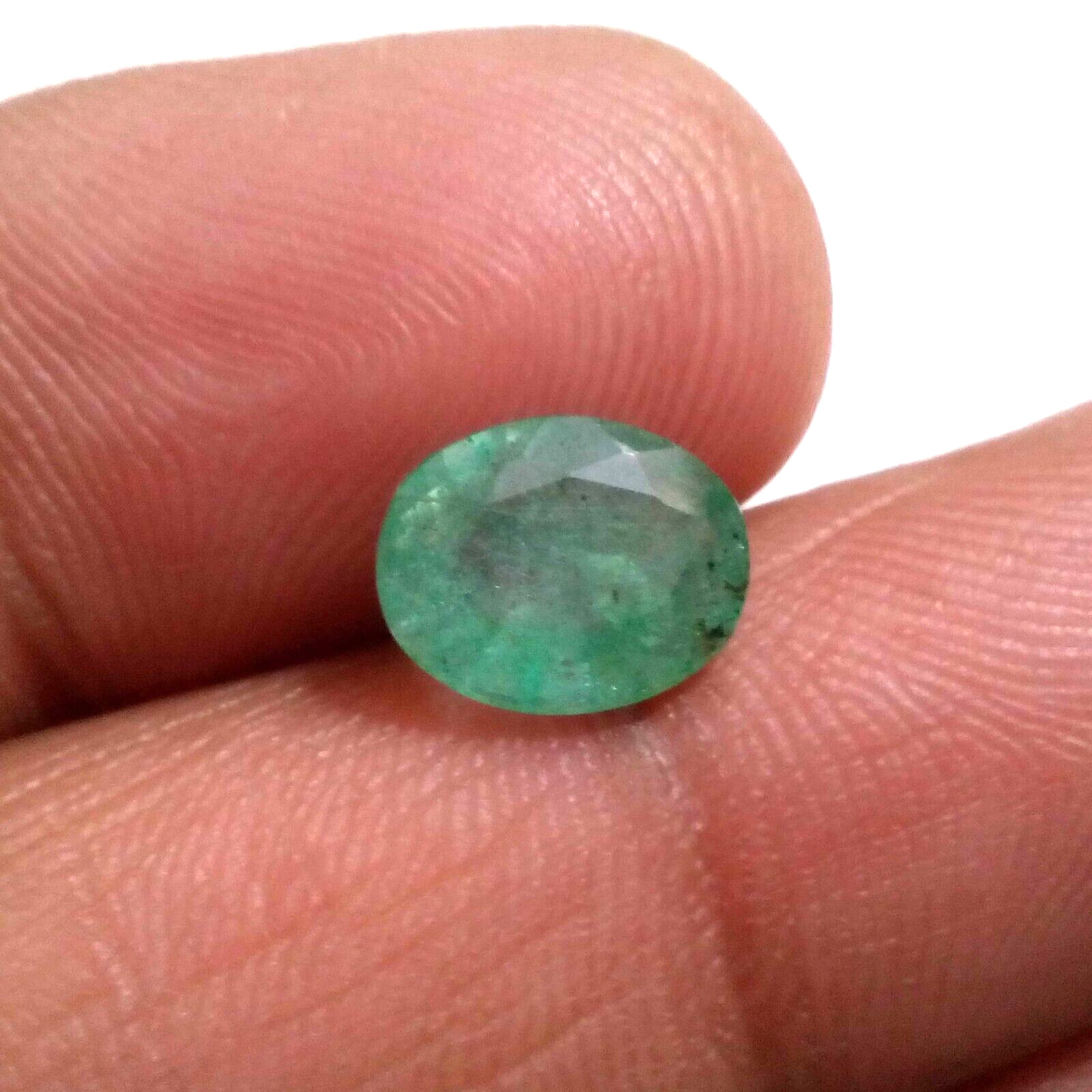 Ultimate Colombian Emerald Oval 2.30 Crt Unique Green Faceted Loose Gemstone