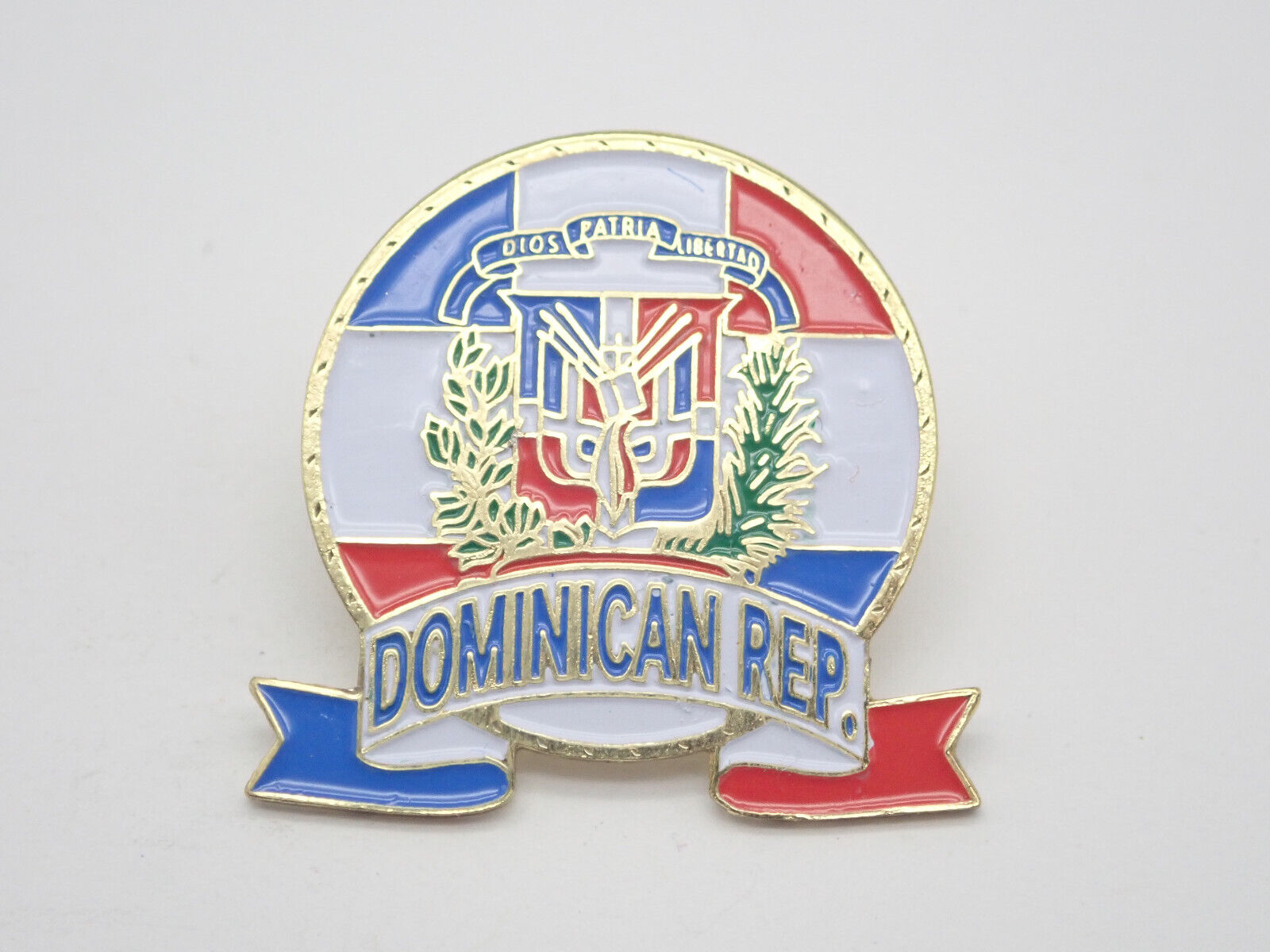 Dominican Republic Vintage Lapel Pin