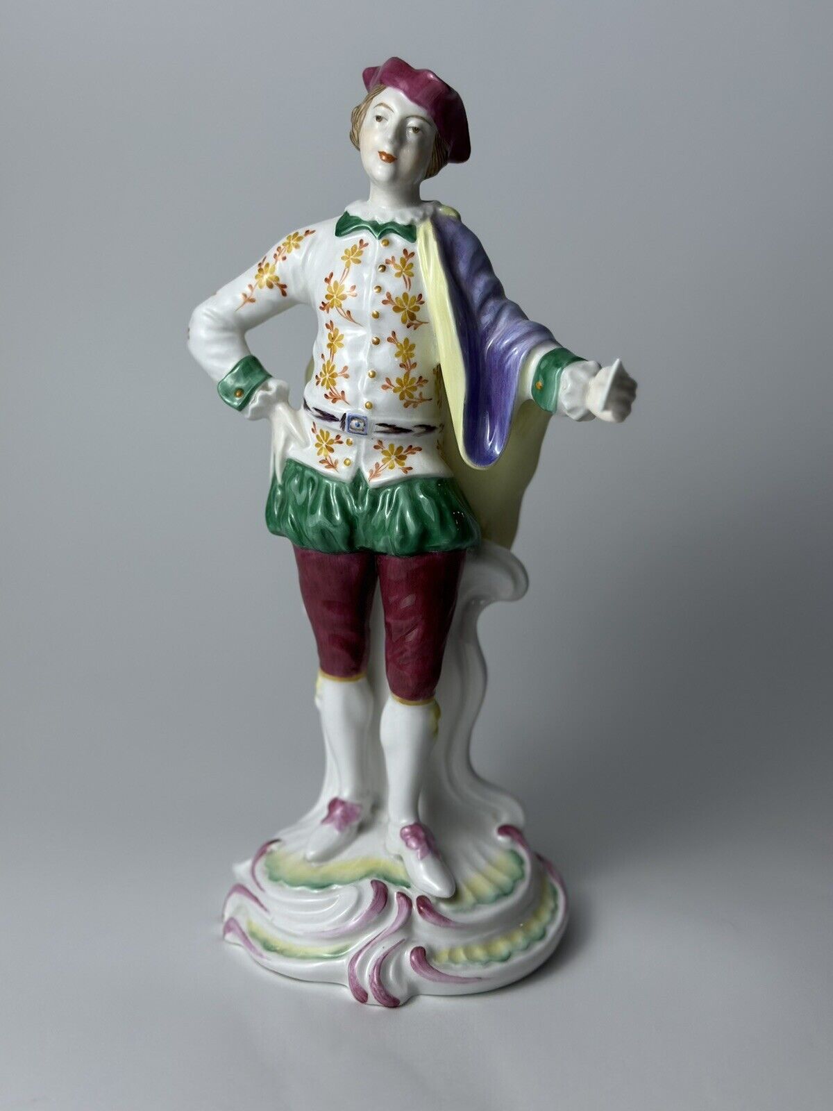 Spode Chelsea Porcelain Male Figurine No. 1