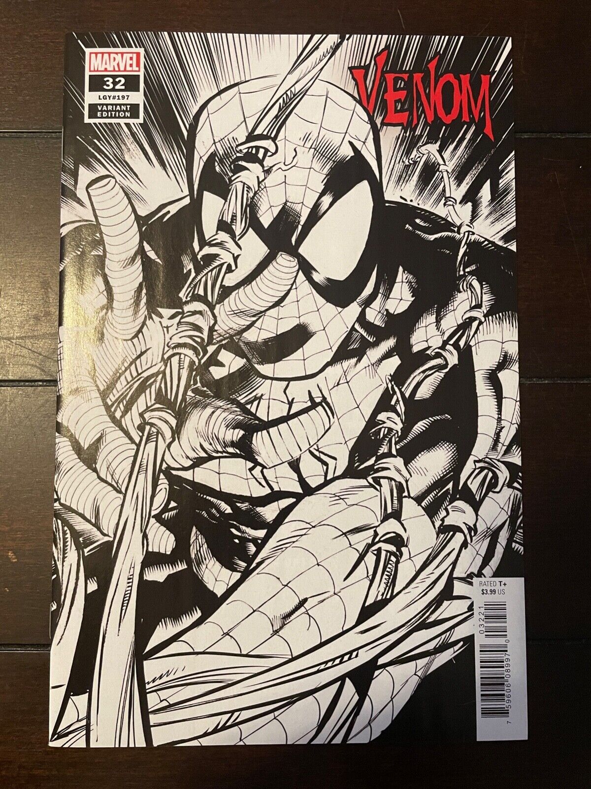 Venom vol.1 #32 2021 Sketch Variant High Grade 9.6 Marvel Comic Book D72-144