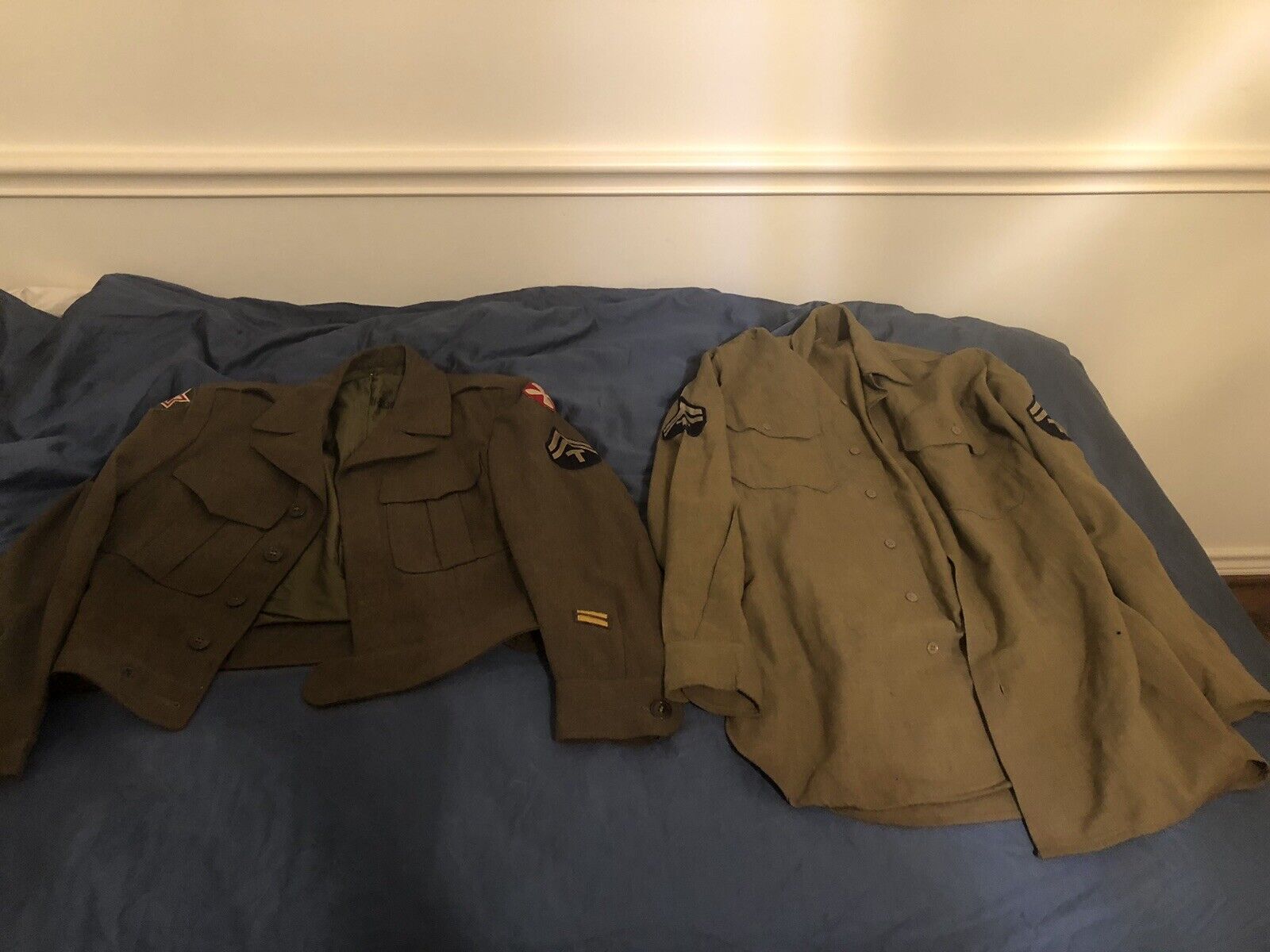 1949 Dated Ike Jacket With M37 Wool Shirt