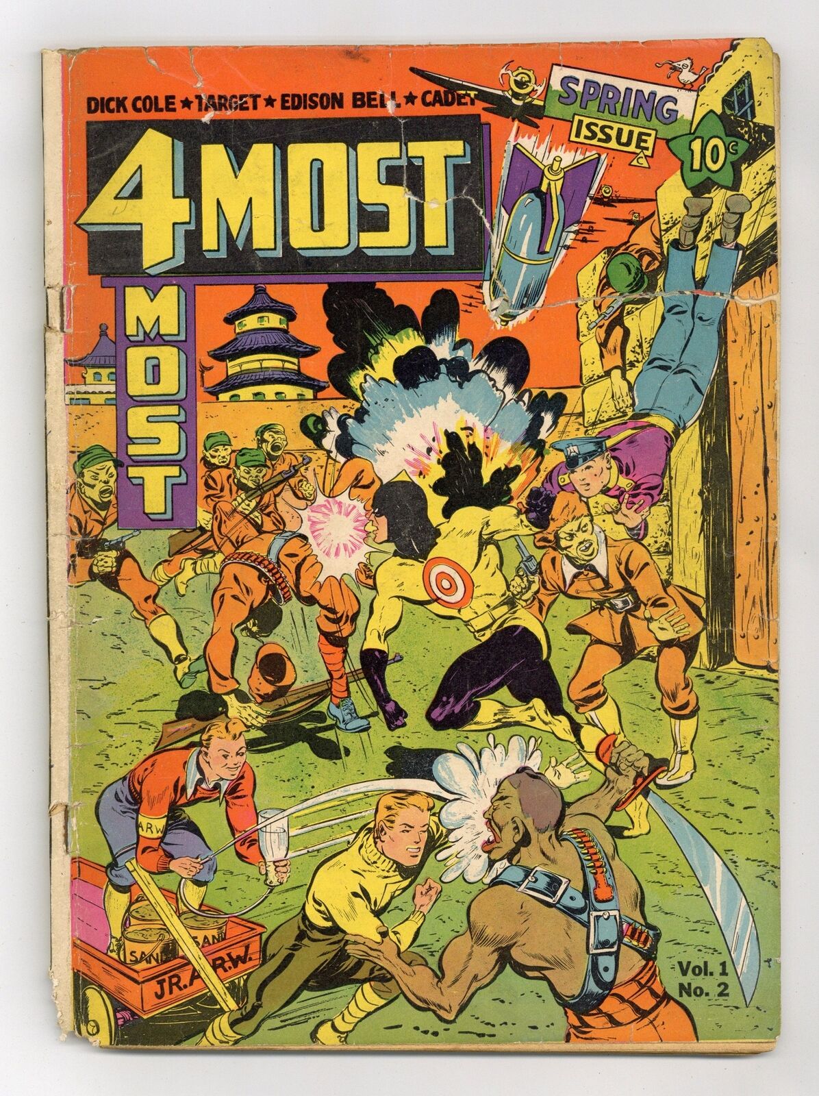 4Most Vol. 1 Four Most #2 FR/GD 1.5 1942