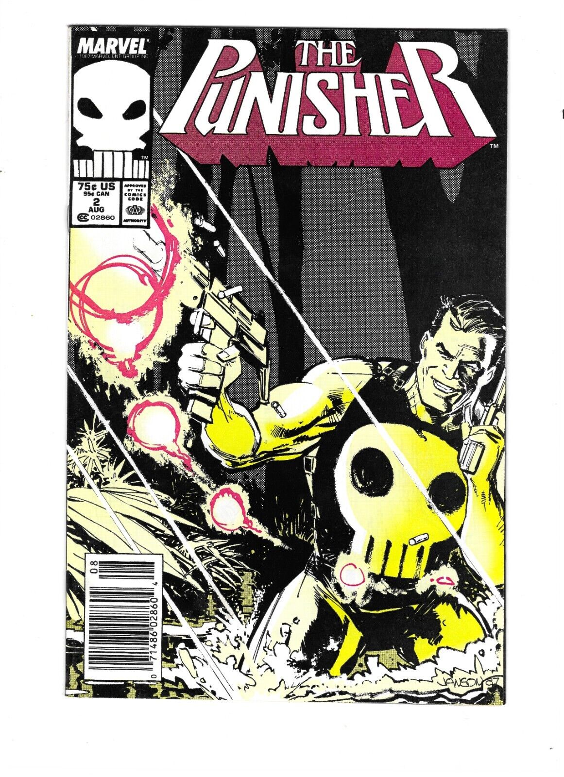 Punisher #2  Unlimited Series Aug 1987 Marvel Comics NM
