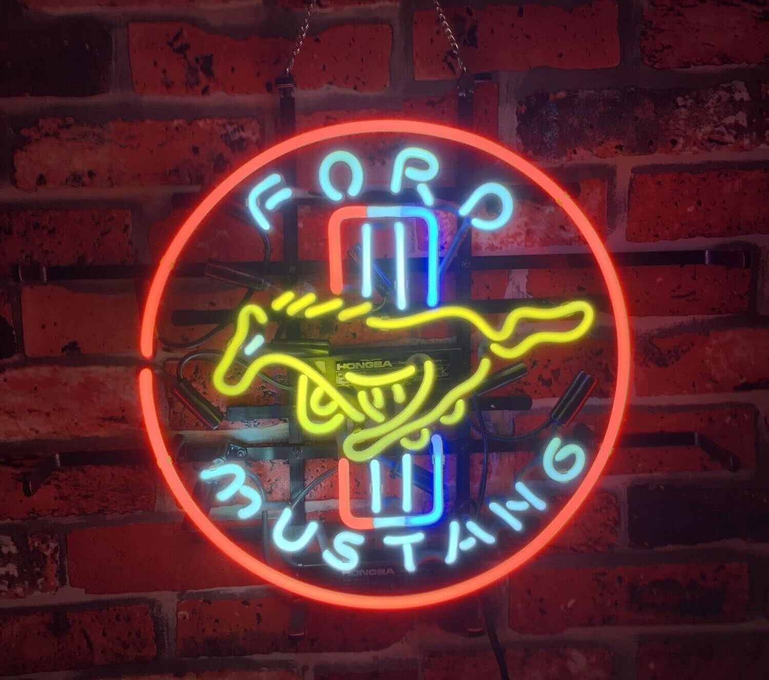 Ford Mustang Neon Light Sign 17\