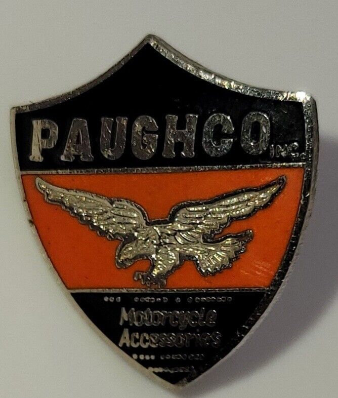 Rare Vintage Paughco Motorcycle Pin