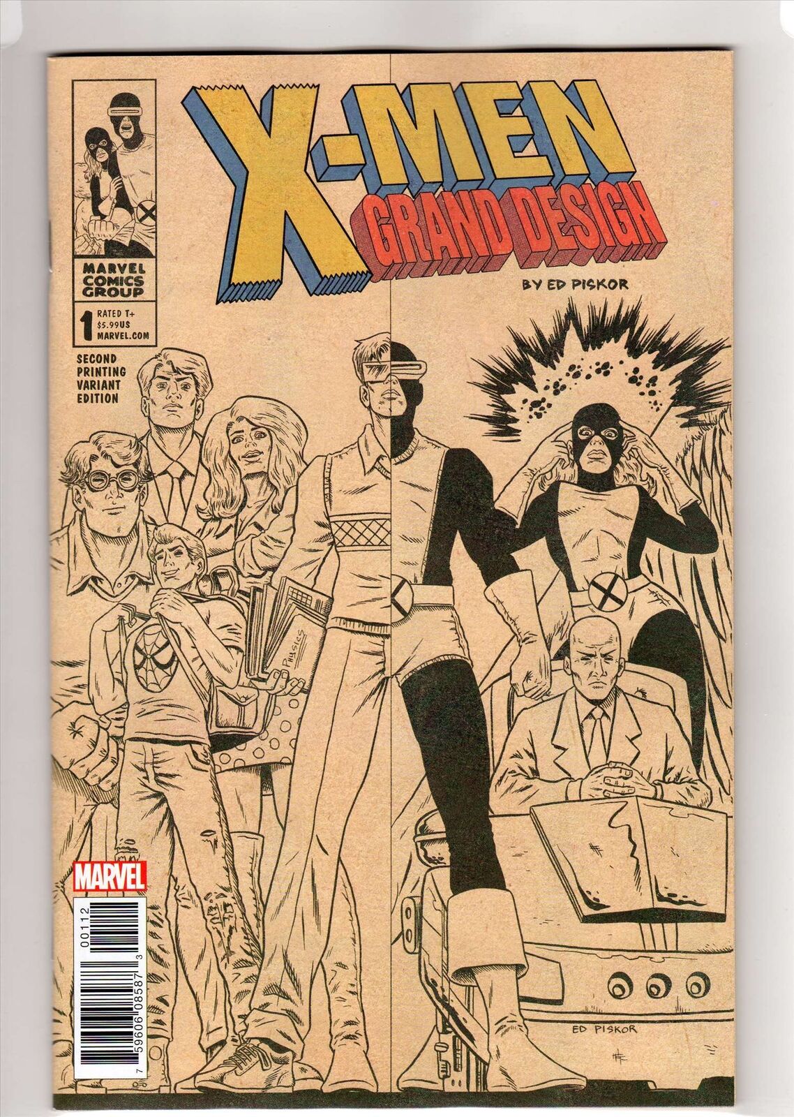 X-Men: Grand Design #1 (2nd) VF/NM; Marvel | Ed Piskor - we combine shipping