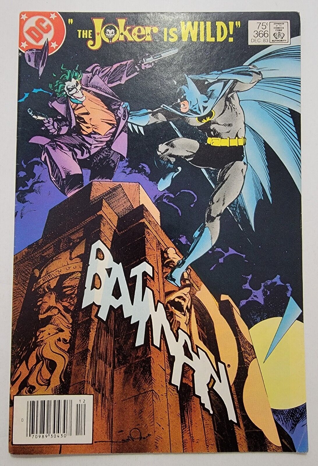 Batman #366 NM- 1st App. of Robin (Jason Todd), Joker Cover DC 1983 High Grade