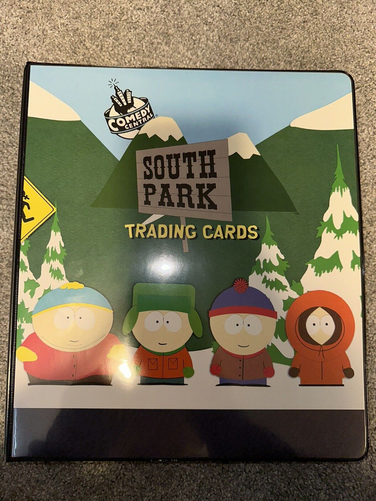 1998 Comic Images South Park Complete Trading Card Set In Rare Official Binder