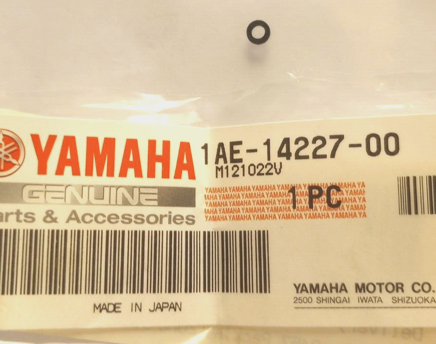 Yamaha XVS650, XJ600, FZ750 Carburetor O-Ring NOS 1AE-14227-00 (L-7692)