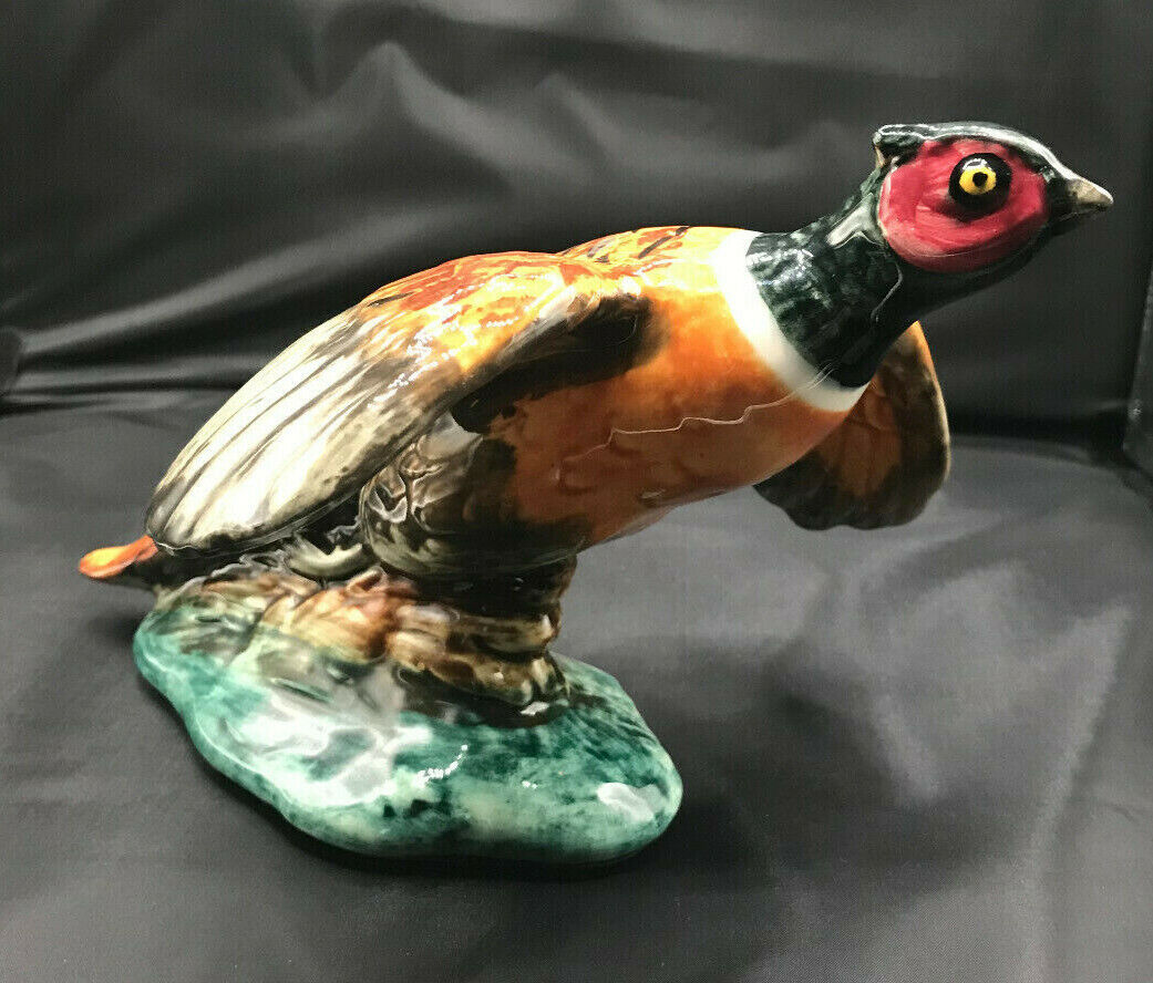 Stangl Pottery Bird Pheasant #3492 Ring Neck 11\