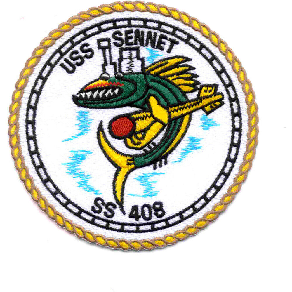 SS-408 USS Sennet Patch - Version A