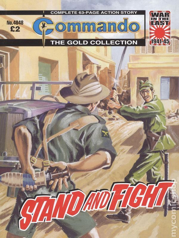 Commando for Action and Adventure #4848 VG 4.0 2015 Stock Image Low Grade