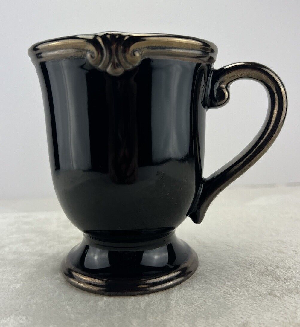 Certified International Karidesign Embassy Coffee Cup/Mug in Black