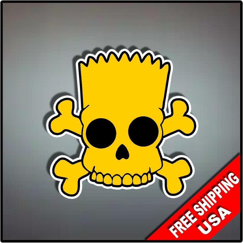 Bart Simpson Skull 4