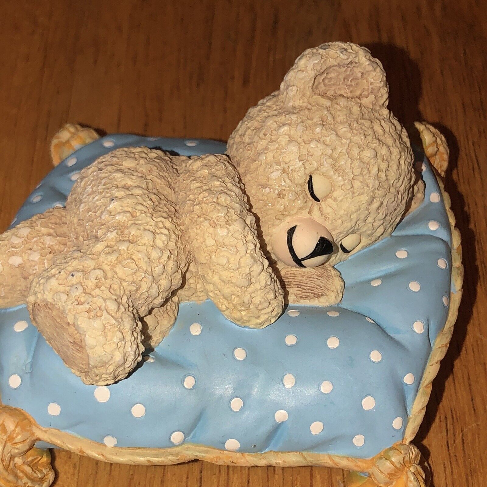 1998 Hamilton Collection Snuggle Bear Figurine Sweet Dream Snuggle NICE