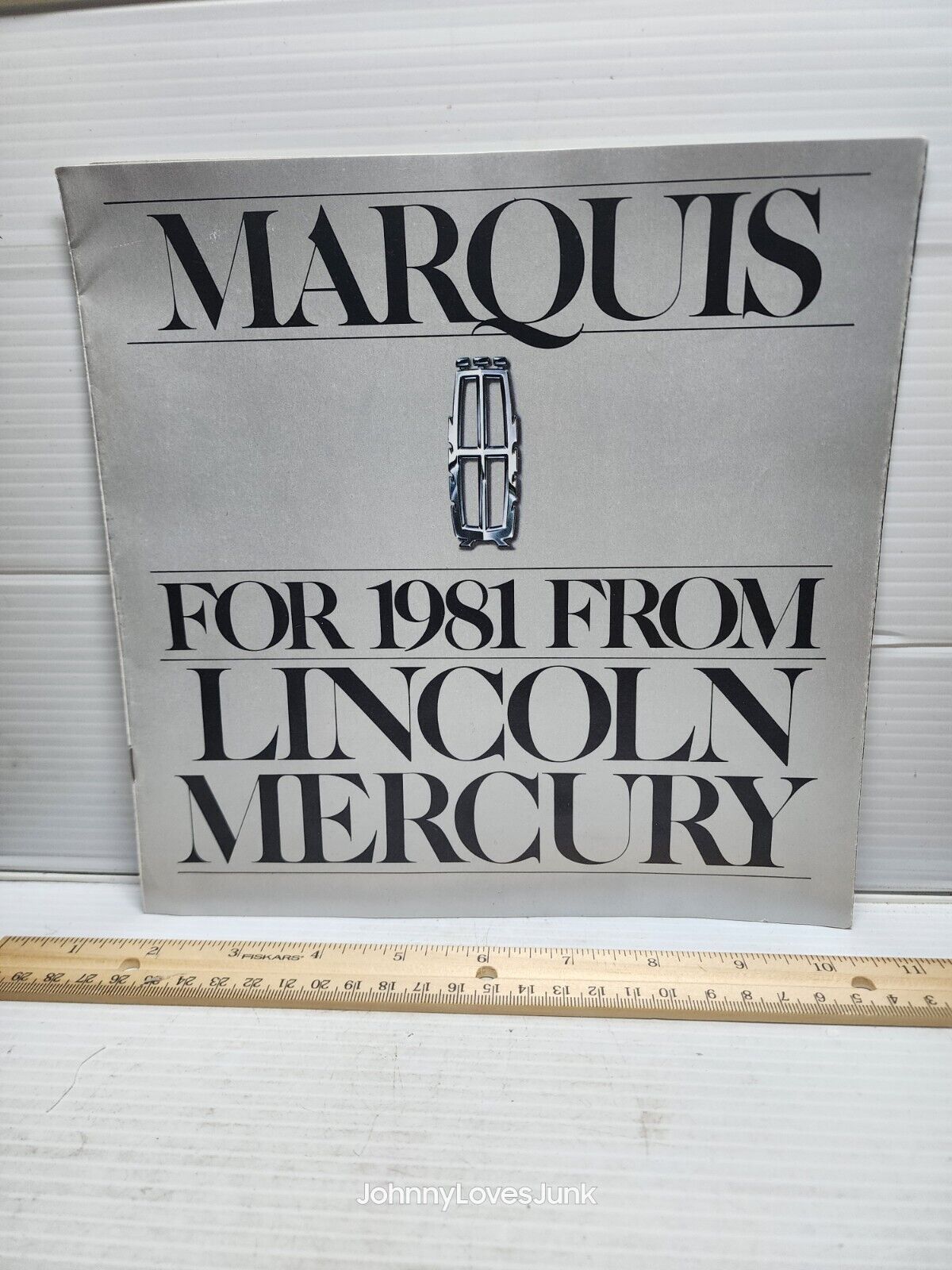 1981 Lincoln Mercury Grand Marquis Sales Brochure