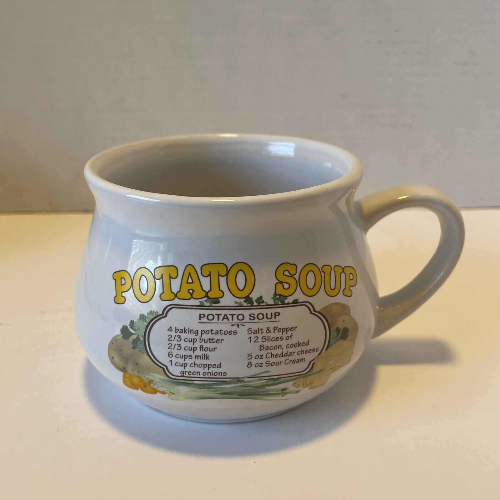 Dat\'l Do-It Inc Potato Soup Bowl Vintage