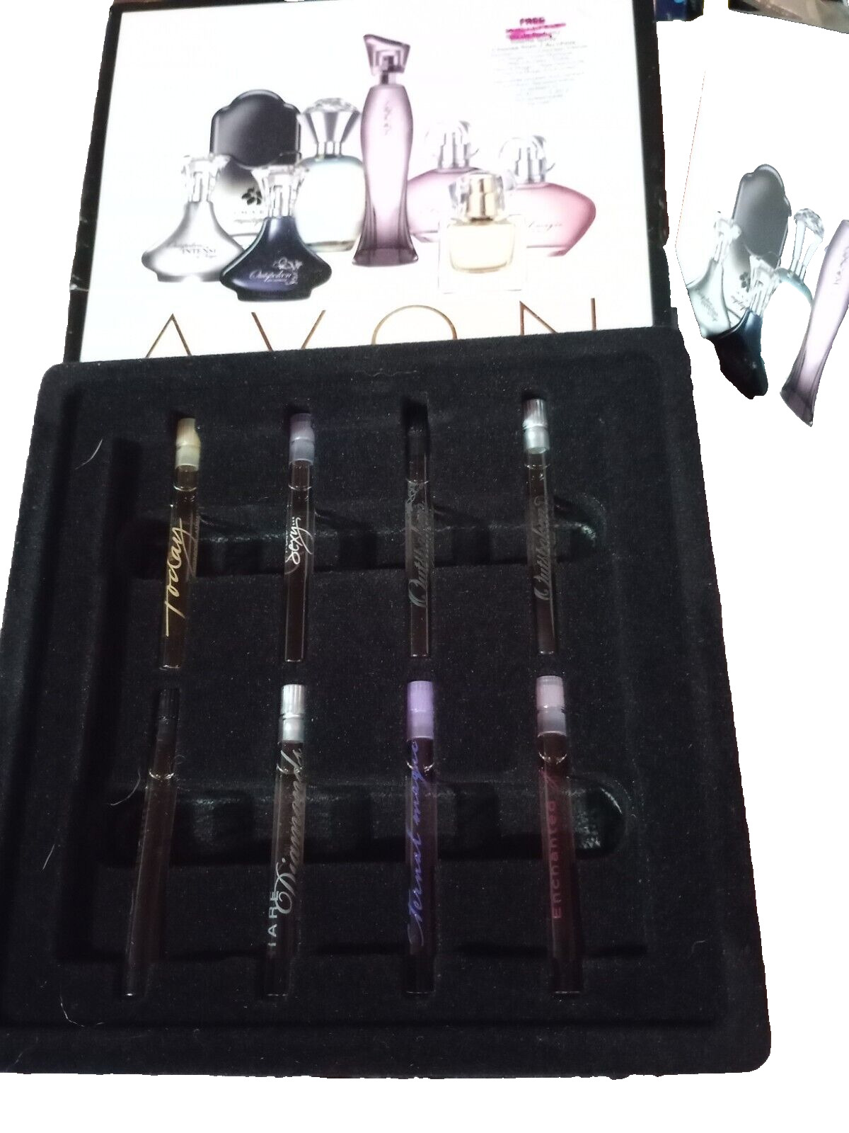 Avon 2012 Fragrance Favorites Sampler for Her - 8 Sample Spray Vials & Booklet