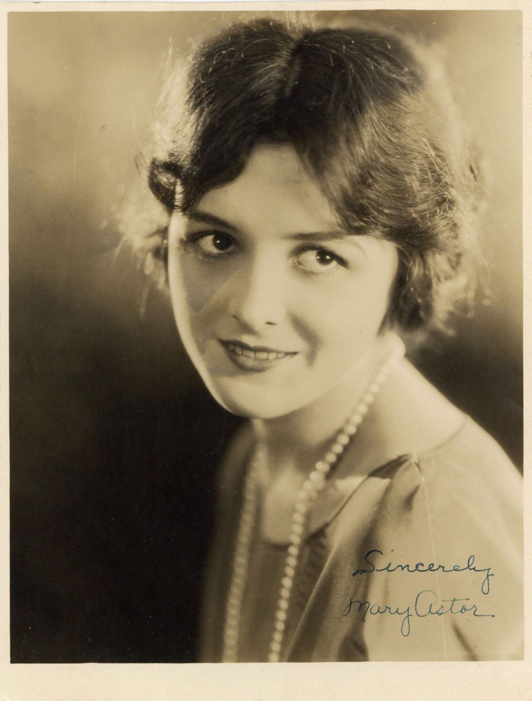 Signed Photograph of Mary Astor - Autographs - Autographs of Famous People