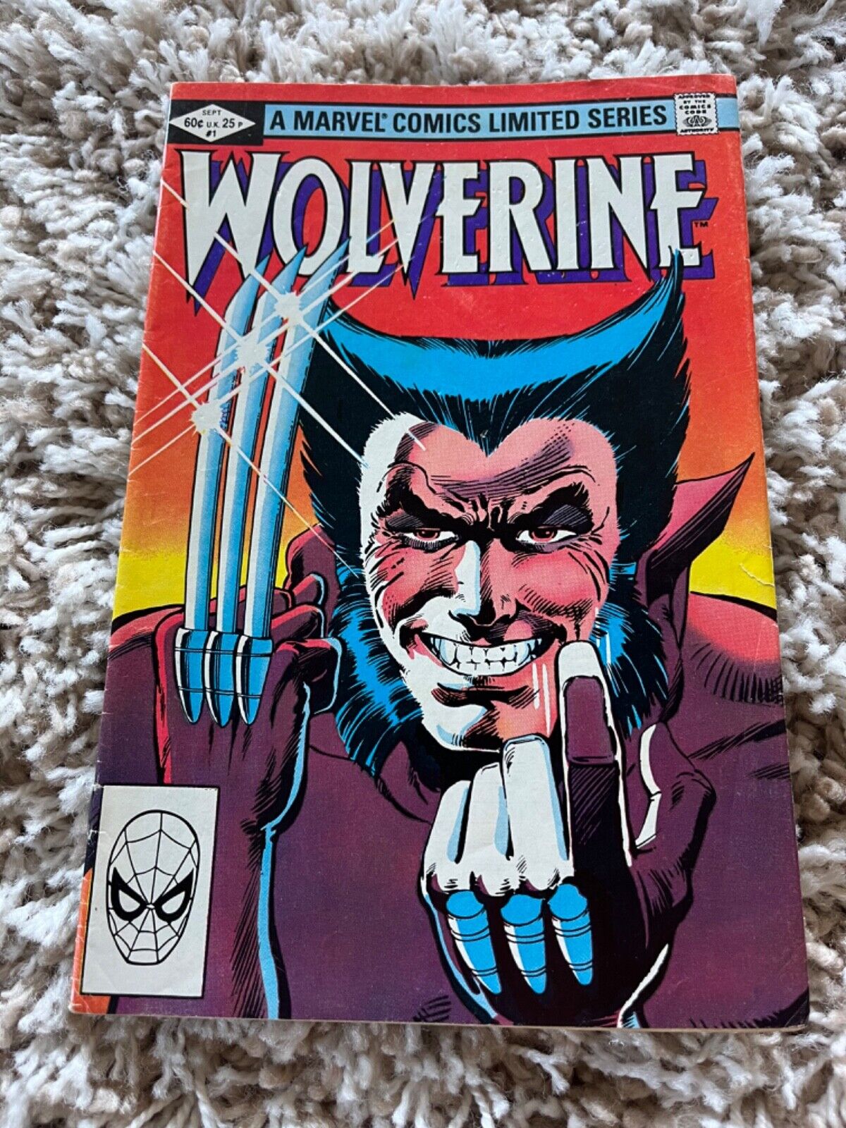 Wolverine Limited Series #1 VG+ 4.5 Marvel Comics 1982