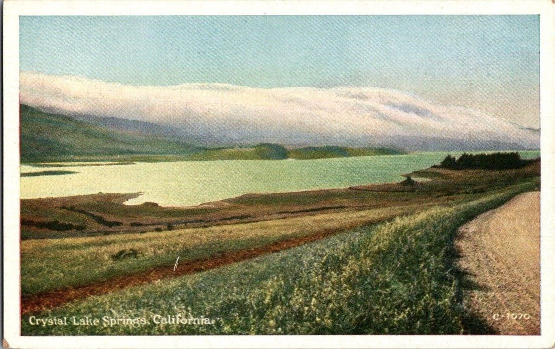 1920\'S. CRYSTAL LAKE SPRINGS, CALIFORNIA. POSTCARD RC18