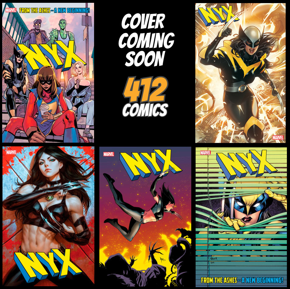 NYX #1 CVR A-F SET OF 6 COVERS (PRESALE 7/24/24)