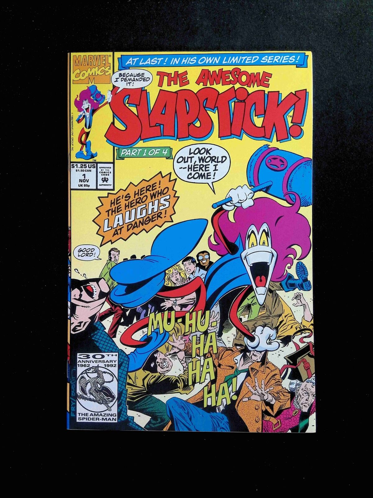 Slapstick #1  MARVEL Comics 1992 VF/NM