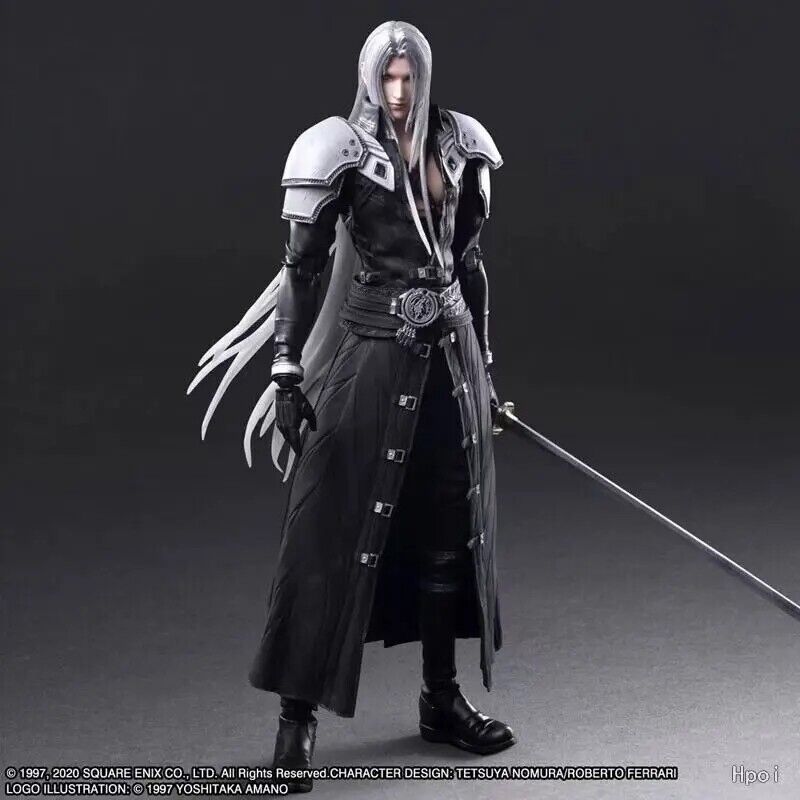 Final Fantasy VII Rebirth Sephiroth Figure 28cm Doll Toys Collector's Edition