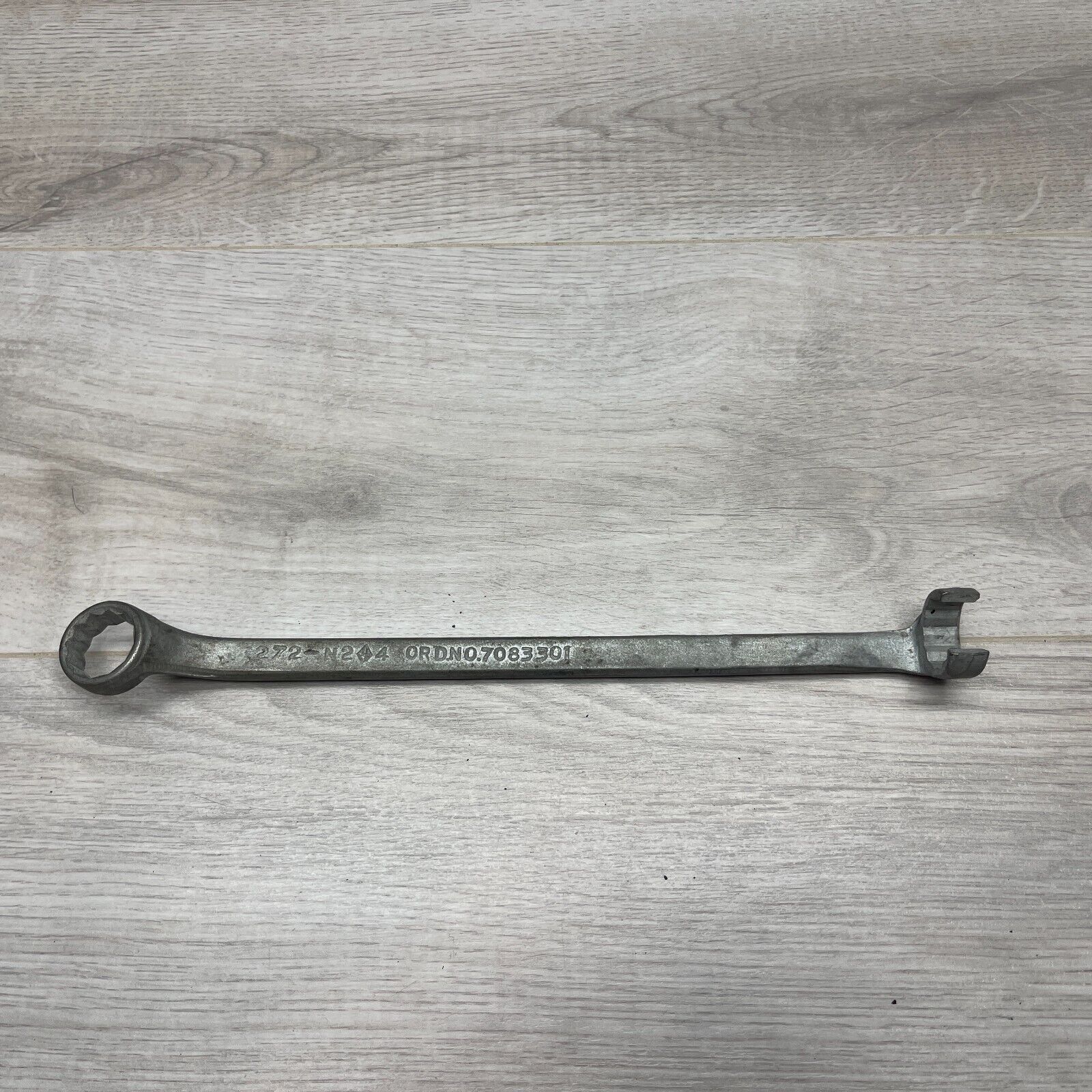 Antique Herbrand  ¾” Box Flare Wrench Ordinance No. 7083301 Military 1272-N2 4