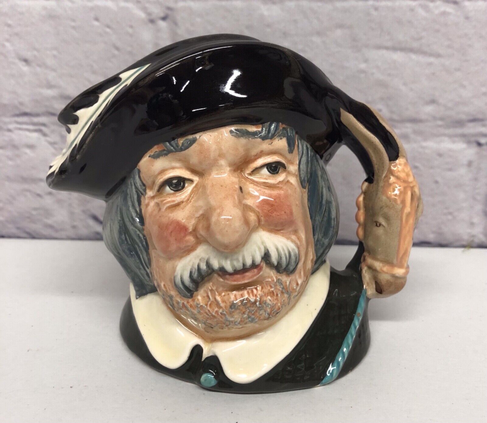 Royal Doulton Sancho Panca Toby Mug 4” 3D Face Mug Cup 