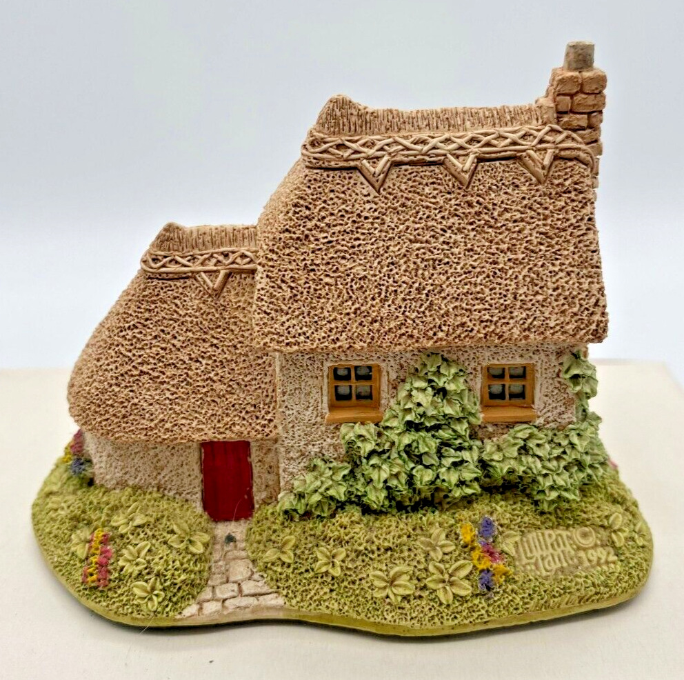 Lilliput Lane Collector's Club Special 1992 Pussy Willow Cottage with Box & Deed