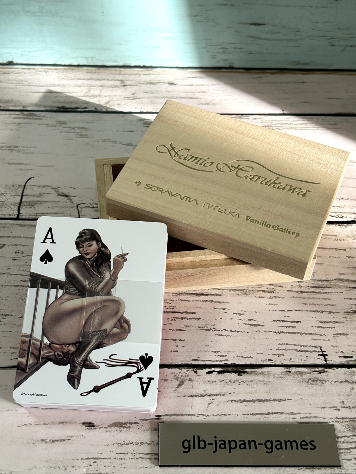 Namio Harukawa playing card produced and designed by Hajime Sorayama rare