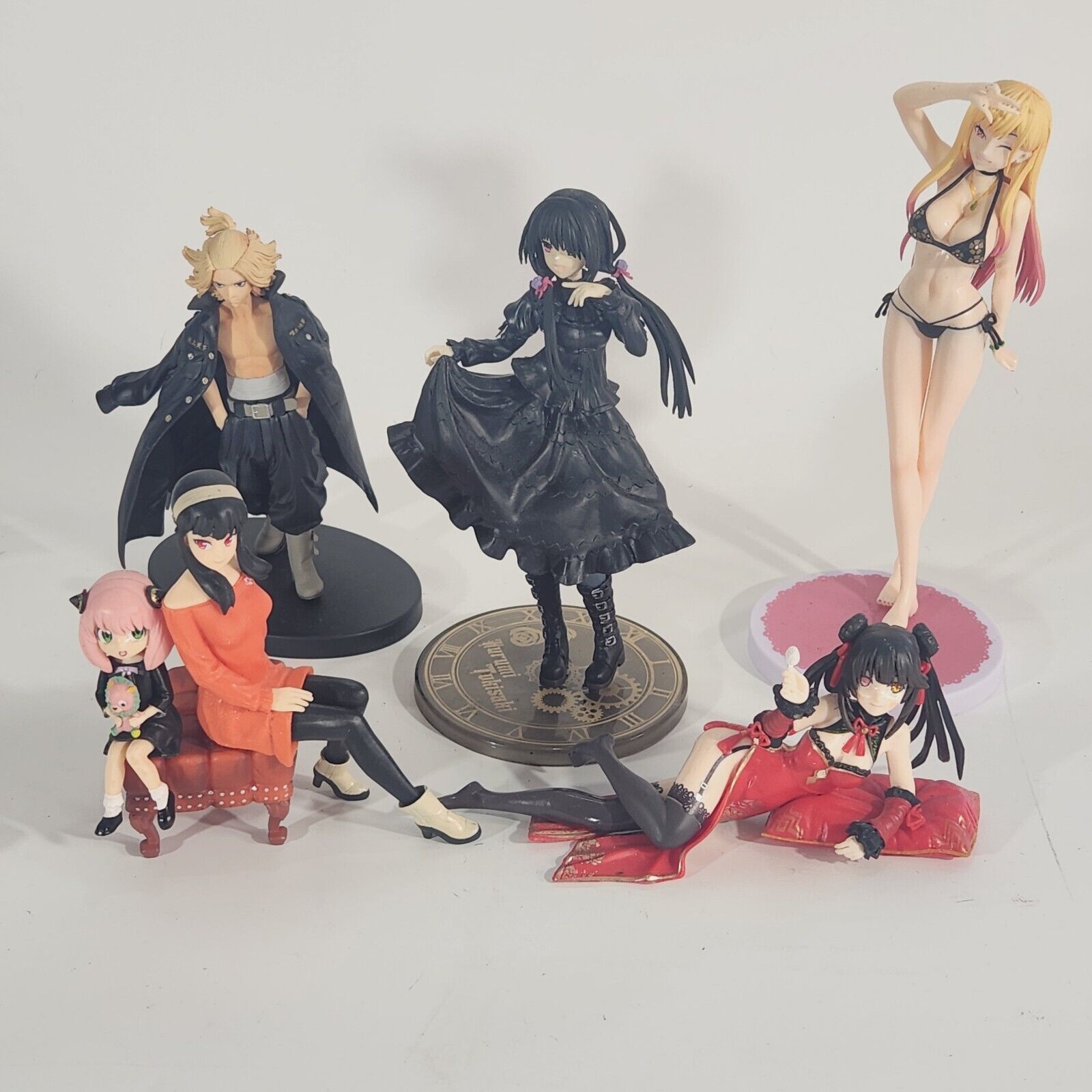 Anime Figure Lot 5 Pcs 