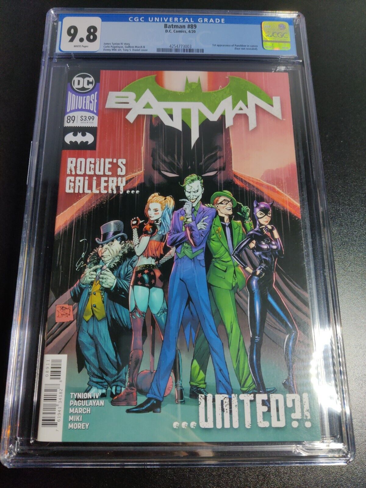 Batman #89 CGC 9.8 / 1st Print / 1st Cameo Punchline and Designer / DC  2020
