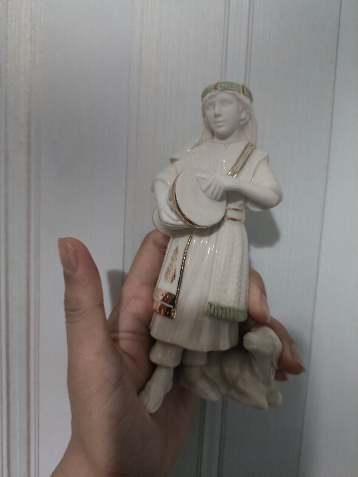Lenox China First Blessing Nativity DRUMMER COME IN LOOSE