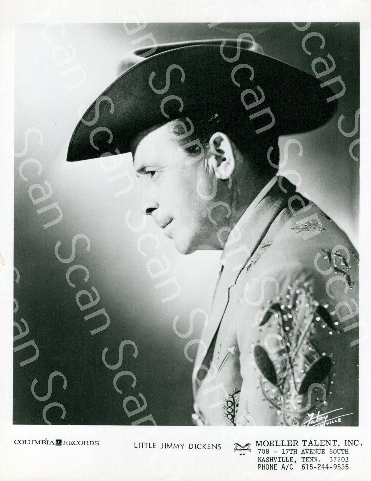 Little Jimmy Dickens VINTAGE 8x10 Press Photo Country Music 1