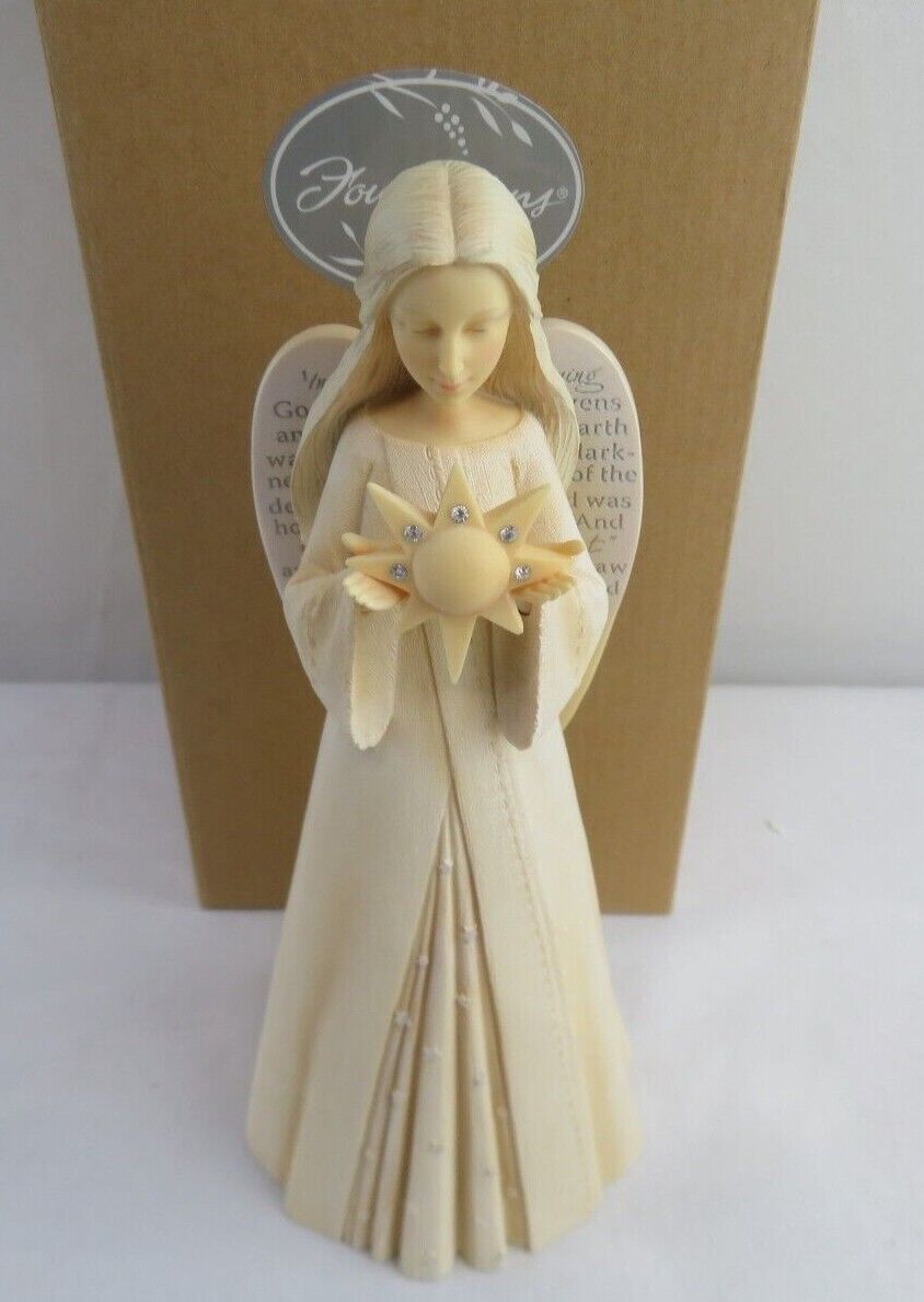 enesco Foundations 4050130 Simply Inspired Genesis Angel Figurine 2015