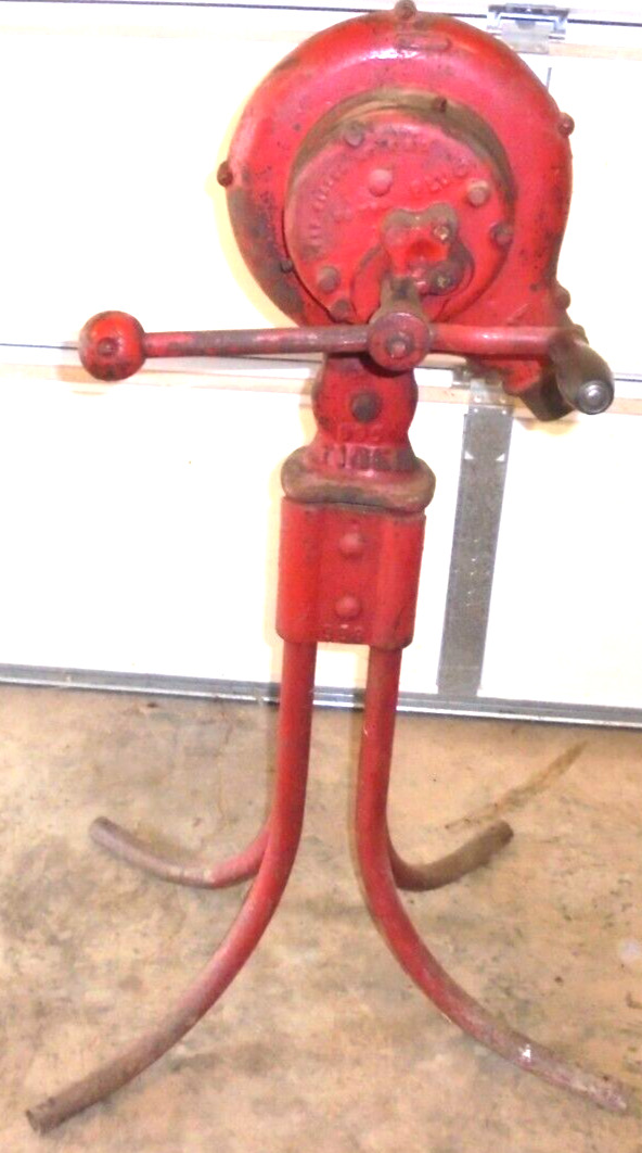 ANTIQUE Canedy Otto Mfg Co - Forge Blower - 990 Tiger, ON LEGS